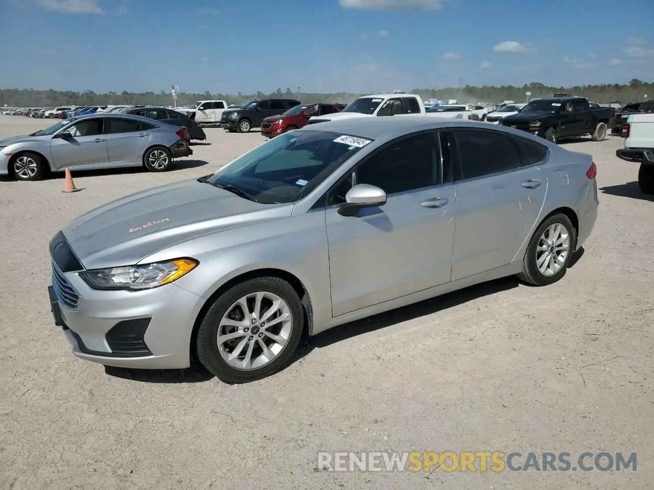 1 fotografías del automóvil dañado 3FA6P0HD7KR113434 FORD FUSION 2019