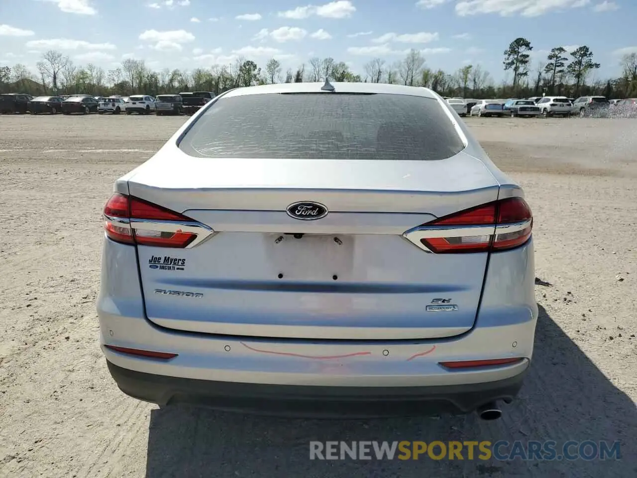 6 fotografías del automóvil dañado 3FA6P0HD7KR113434 FORD FUSION 2019