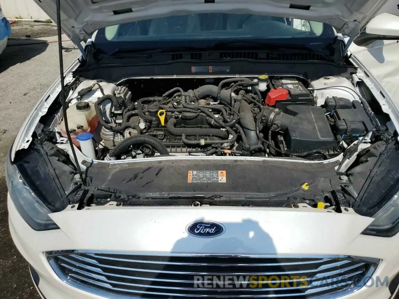 11 fotografías del automóvil dañado 3FA6P0HD7KR127799 FORD FUSION 2019