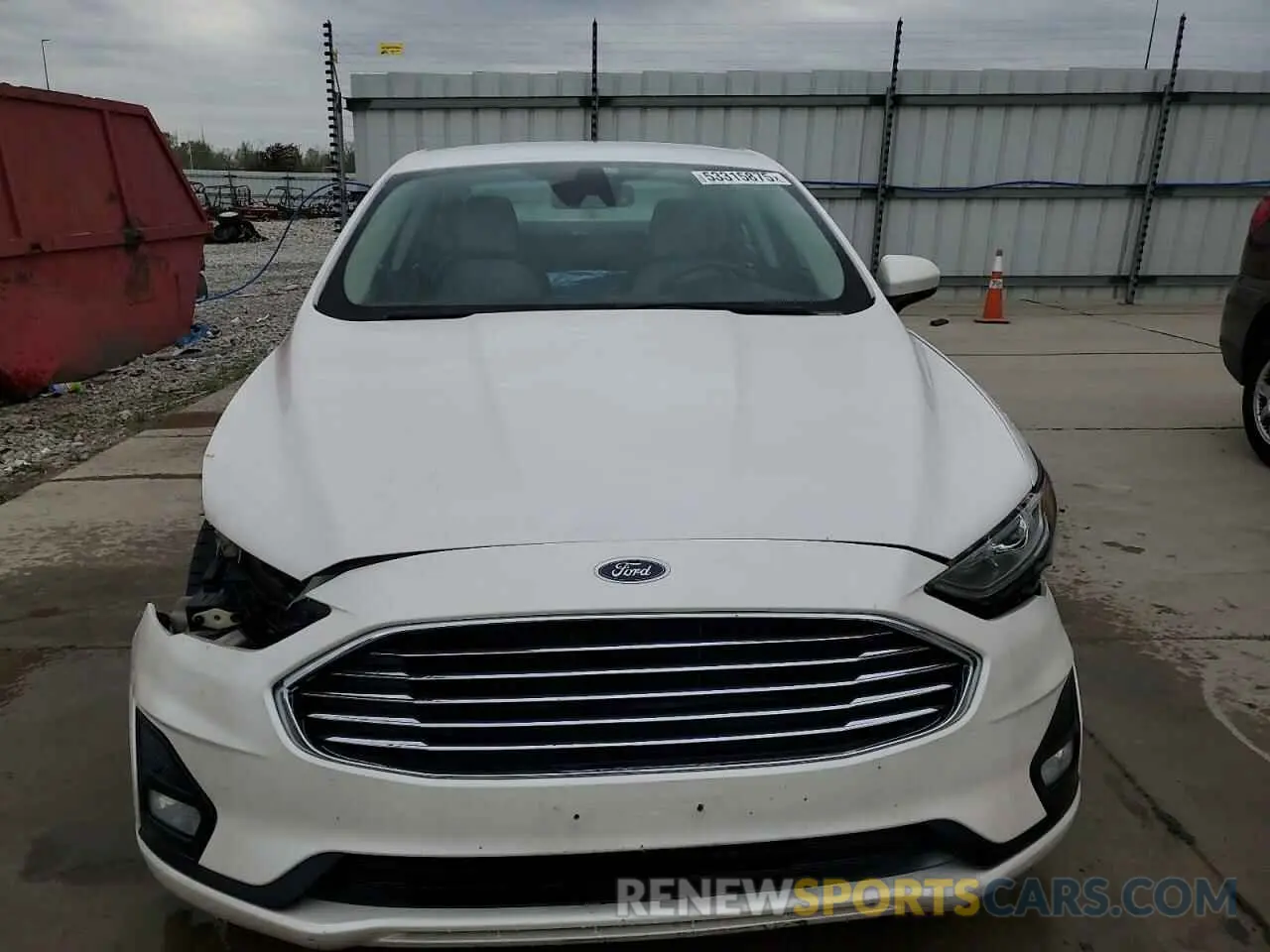 5 fotografías del automóvil dañado 3FA6P0HD7KR146465 FORD FUSION 2019