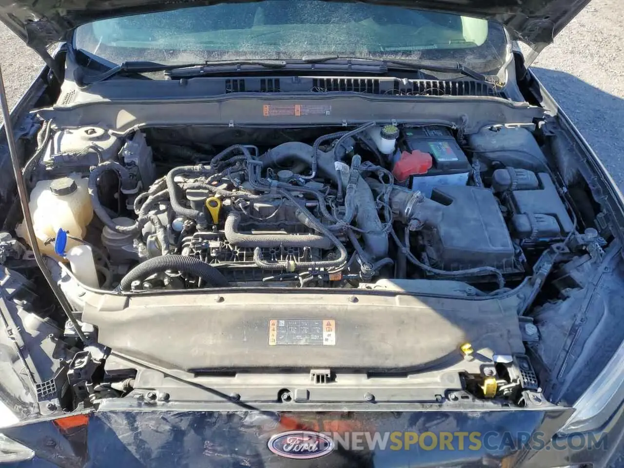 11 fotografías del automóvil dañado 3FA6P0HD7KR176601 FORD FUSION 2019