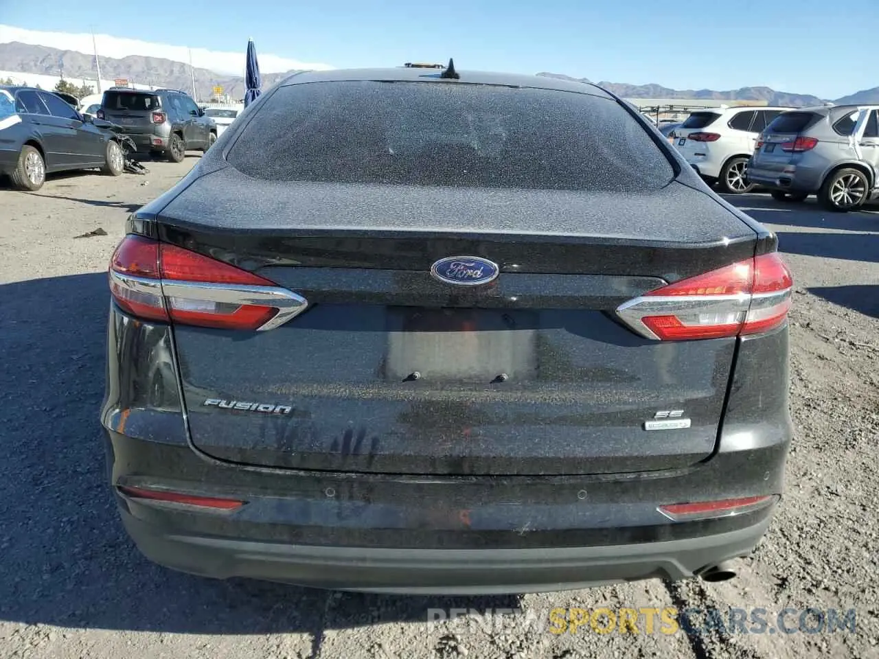 6 fotografías del automóvil dañado 3FA6P0HD7KR176601 FORD FUSION 2019