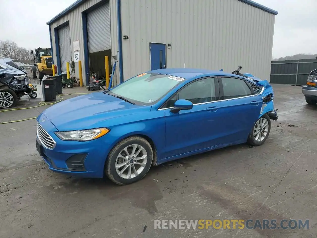 1 fotografías del automóvil dañado 3FA6P0HD7KR203456 FORD FUSION 2019