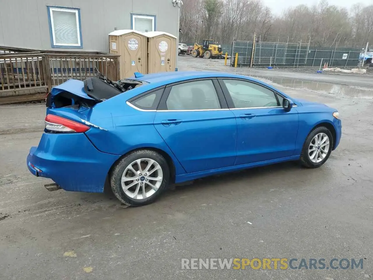 3 fotografías del automóvil dañado 3FA6P0HD7KR203456 FORD FUSION 2019