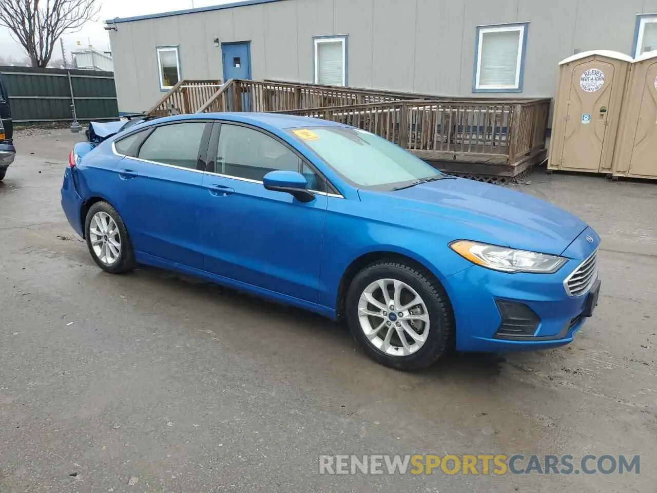 4 fotografías del automóvil dañado 3FA6P0HD7KR203456 FORD FUSION 2019