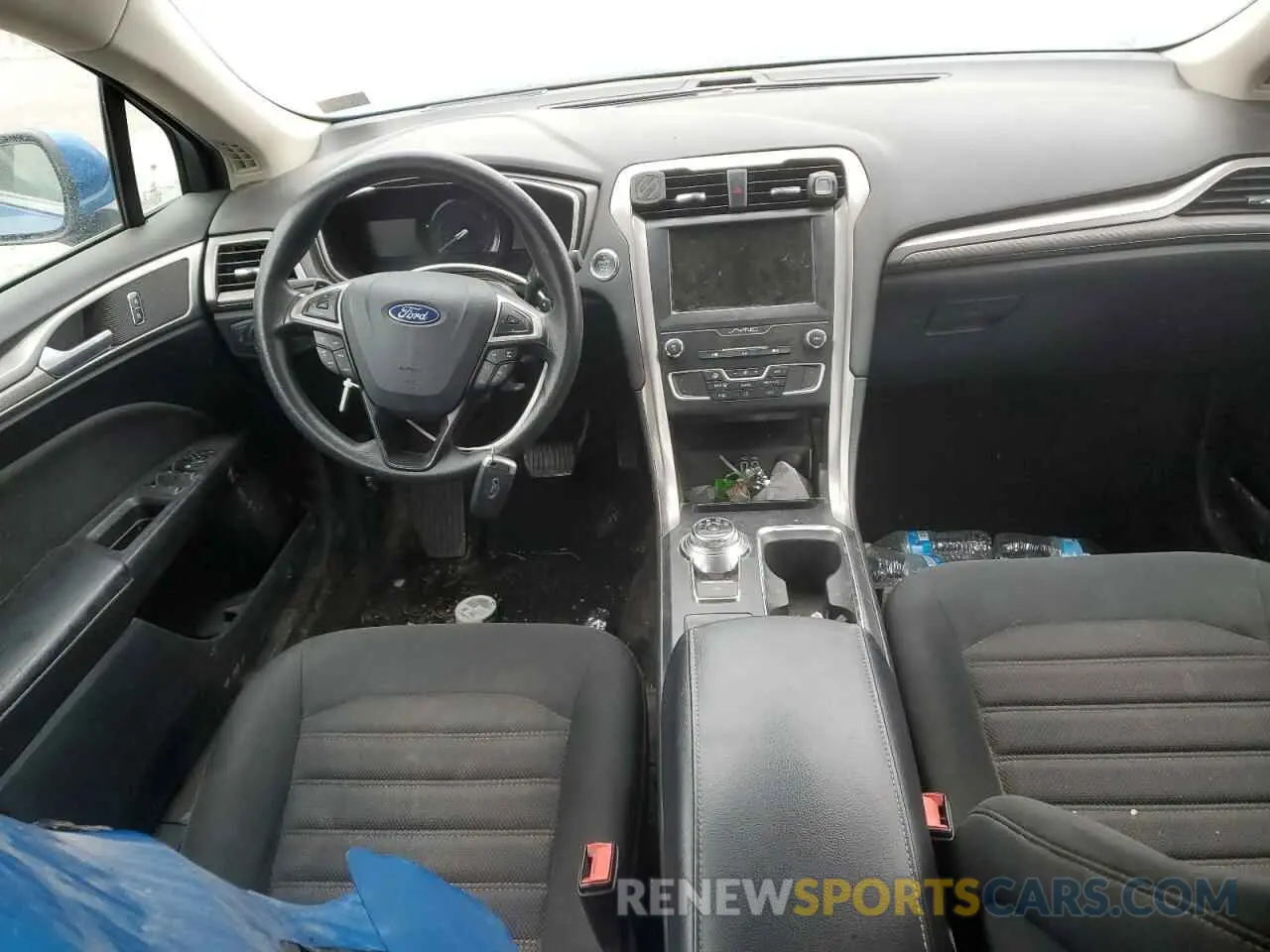 8 fotografías del automóvil dañado 3FA6P0HD7KR203456 FORD FUSION 2019
