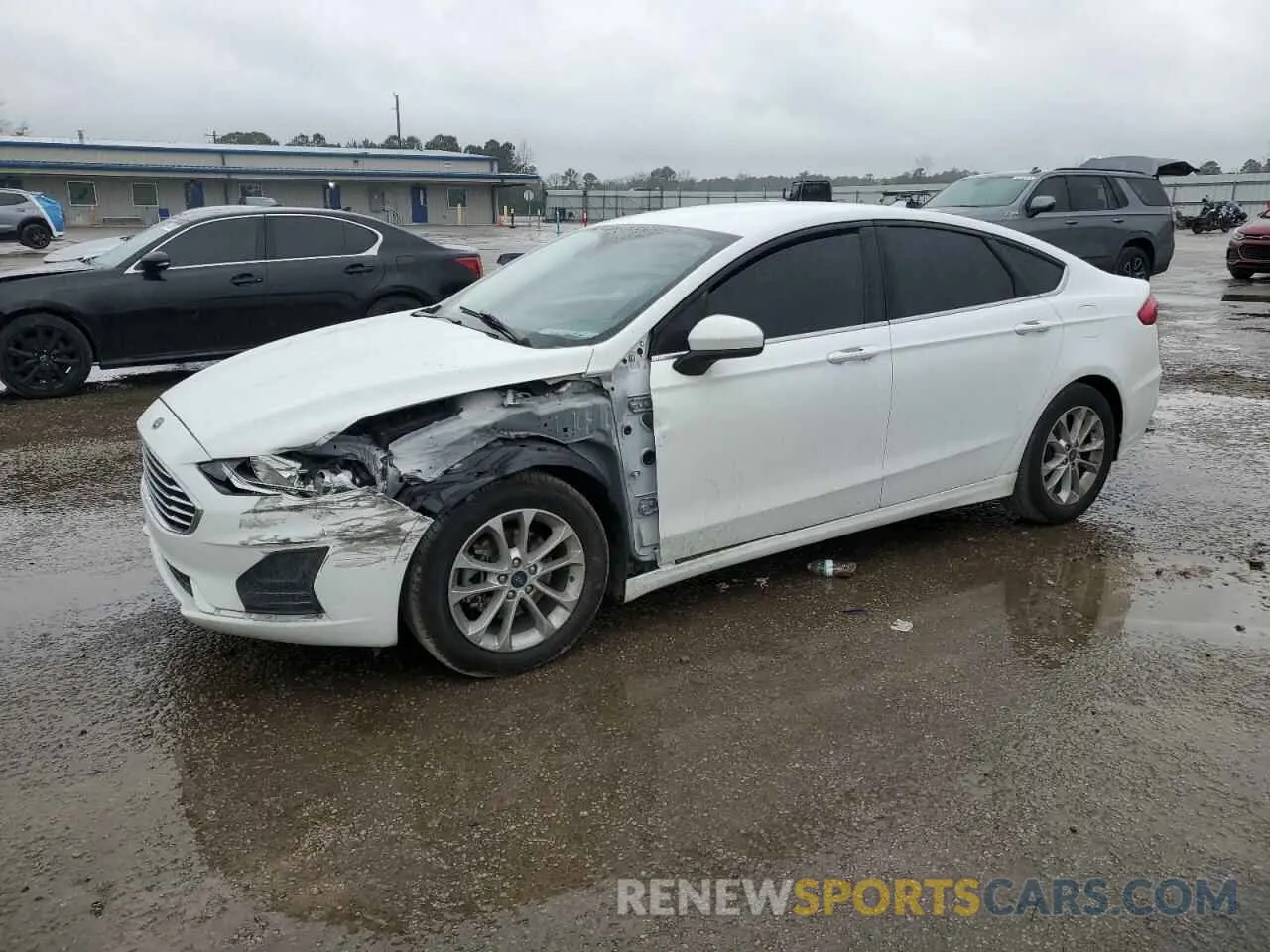 1 fotografías del automóvil dañado 3FA6P0HD7KR228793 FORD FUSION 2019