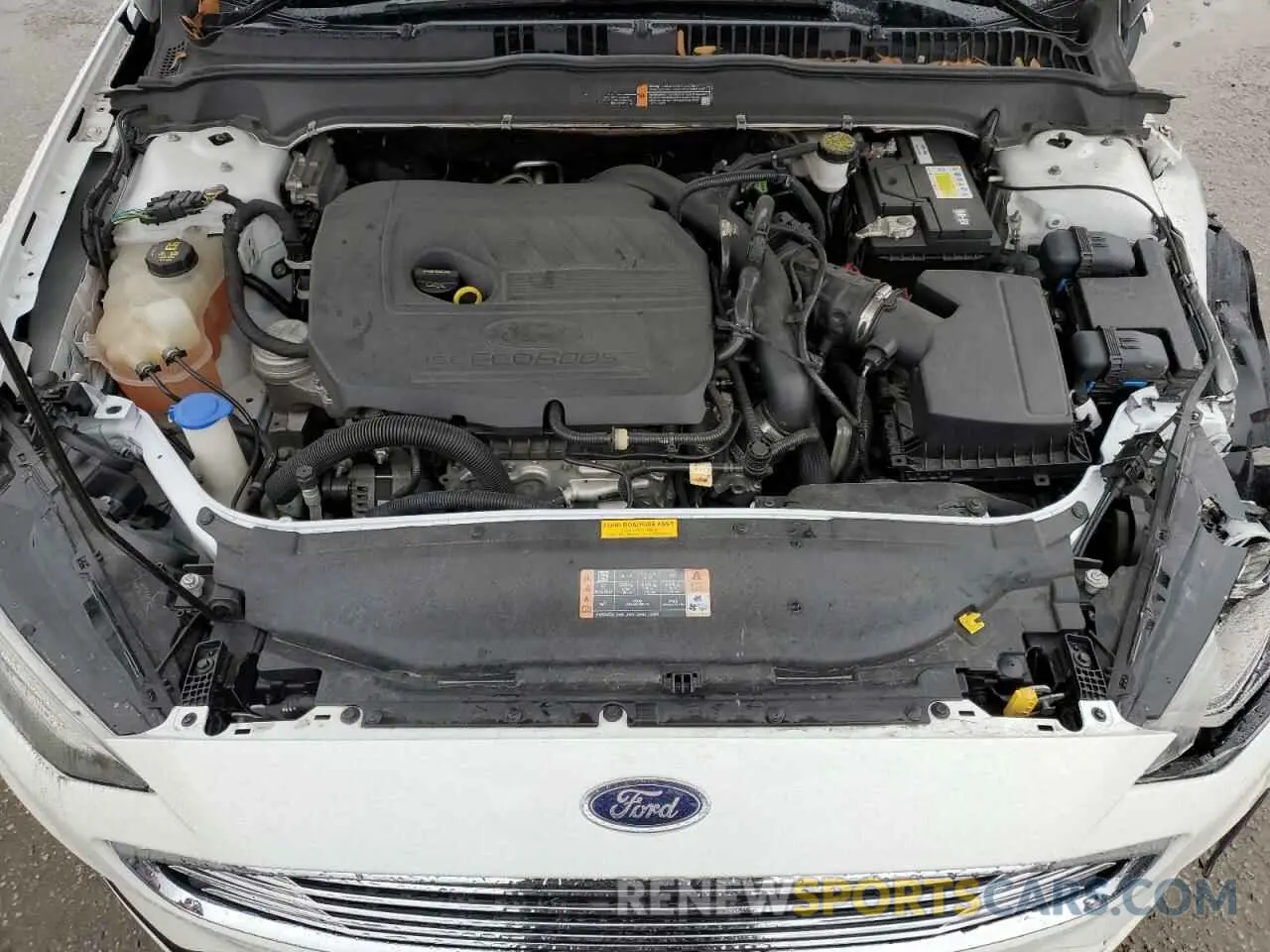 11 fotografías del automóvil dañado 3FA6P0HD7KR228793 FORD FUSION 2019