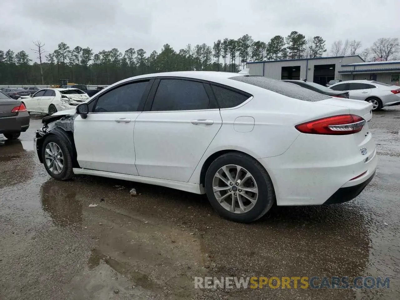 2 fotografías del automóvil dañado 3FA6P0HD7KR228793 FORD FUSION 2019