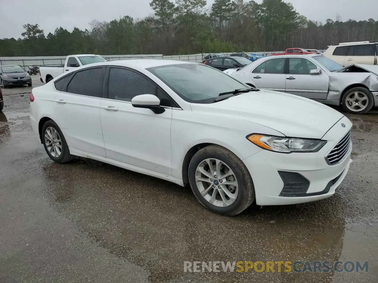 4 fotografías del automóvil dañado 3FA6P0HD7KR228793 FORD FUSION 2019