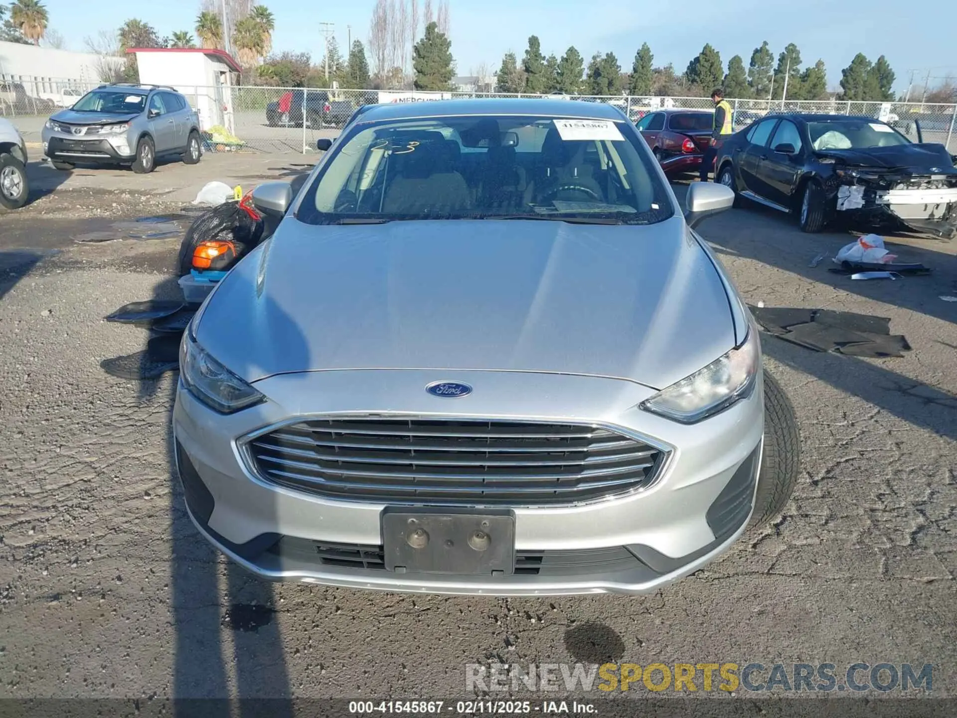 12 fotografías del automóvil dañado 3FA6P0HD8KR115323 FORD FUSION 2019