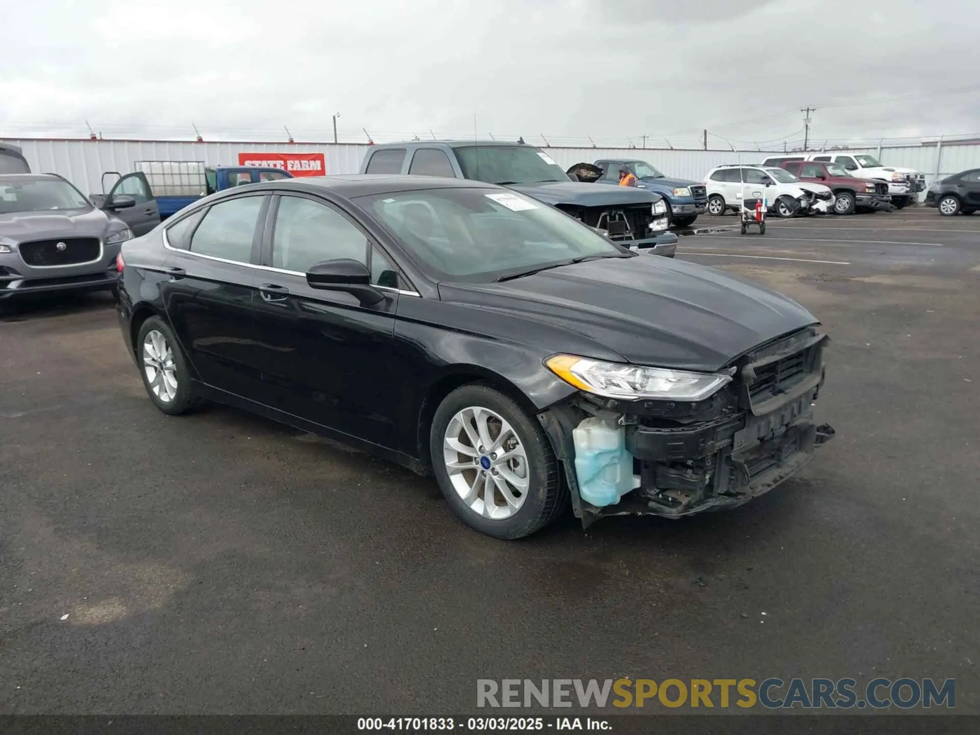 1 fotografías del automóvil dañado 3FA6P0HD8KR179507 FORD FUSION 2019