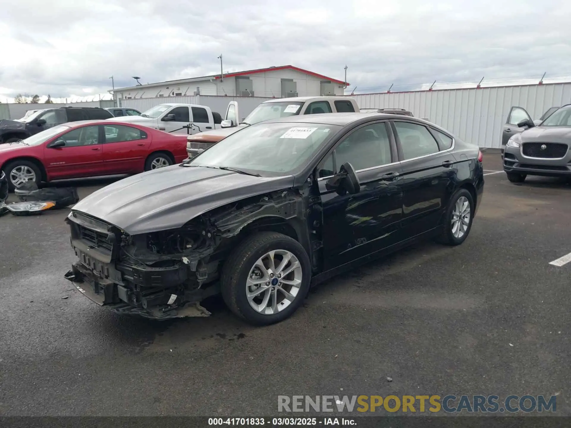 2 fotografías del automóvil dañado 3FA6P0HD8KR179507 FORD FUSION 2019