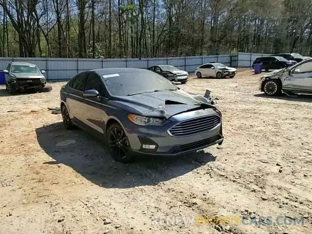 10 fotografías del automóvil dañado 3FA6P0HD8KR228799 FORD FUSION 2019