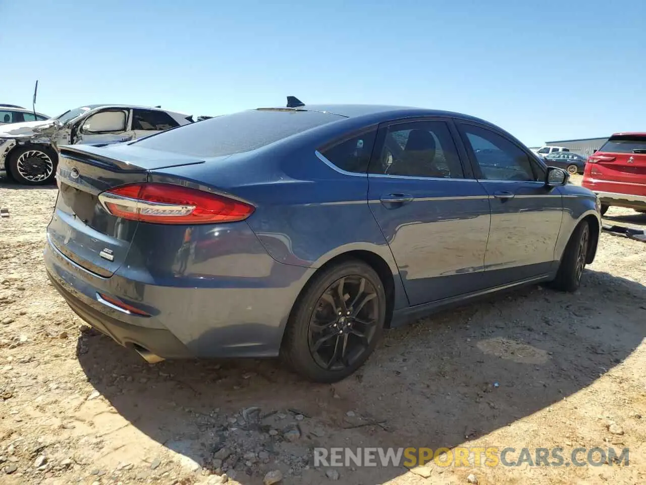 3 fotografías del automóvil dañado 3FA6P0HD8KR228799 FORD FUSION 2019