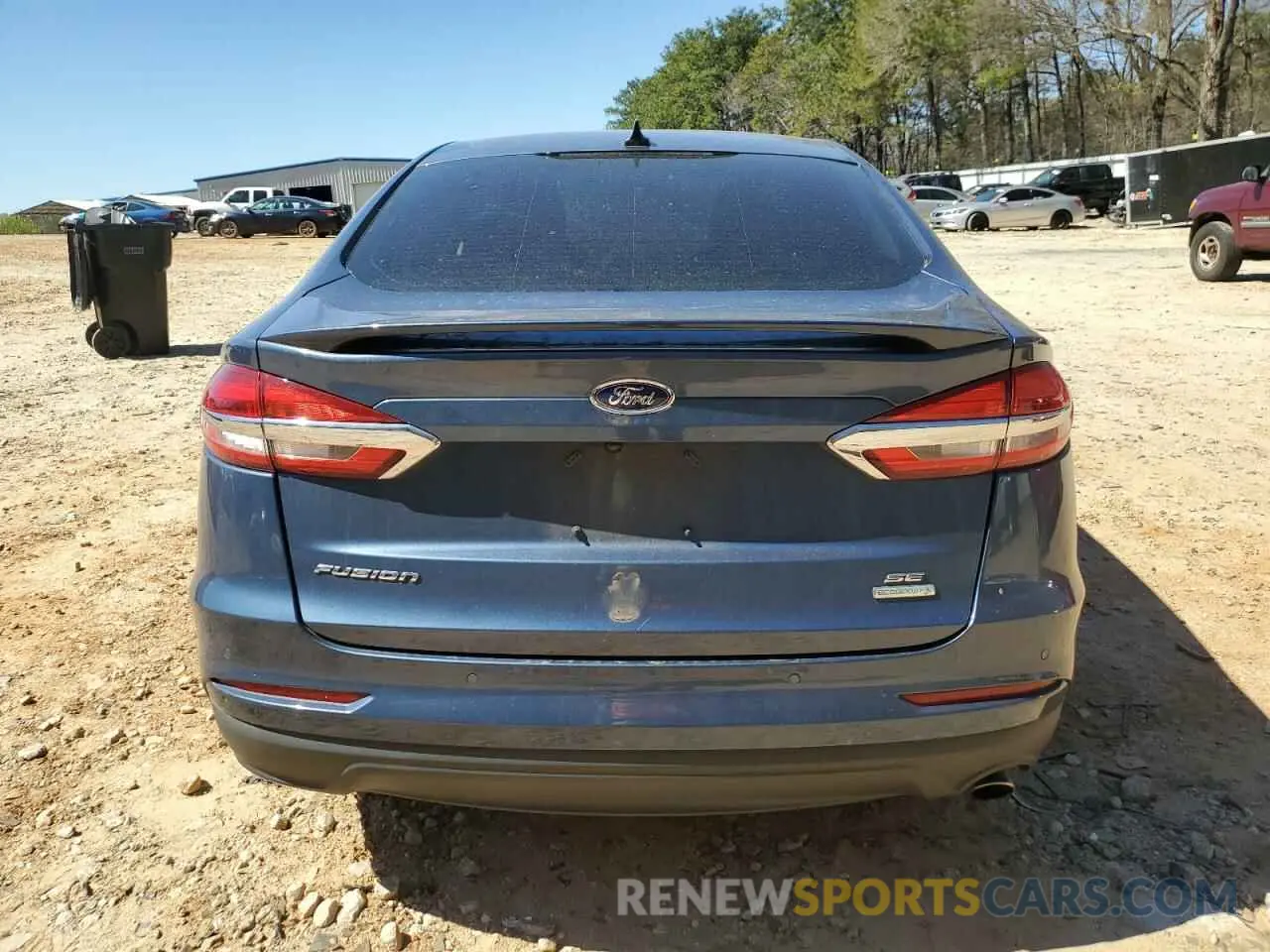 6 fotografías del automóvil dañado 3FA6P0HD8KR228799 FORD FUSION 2019