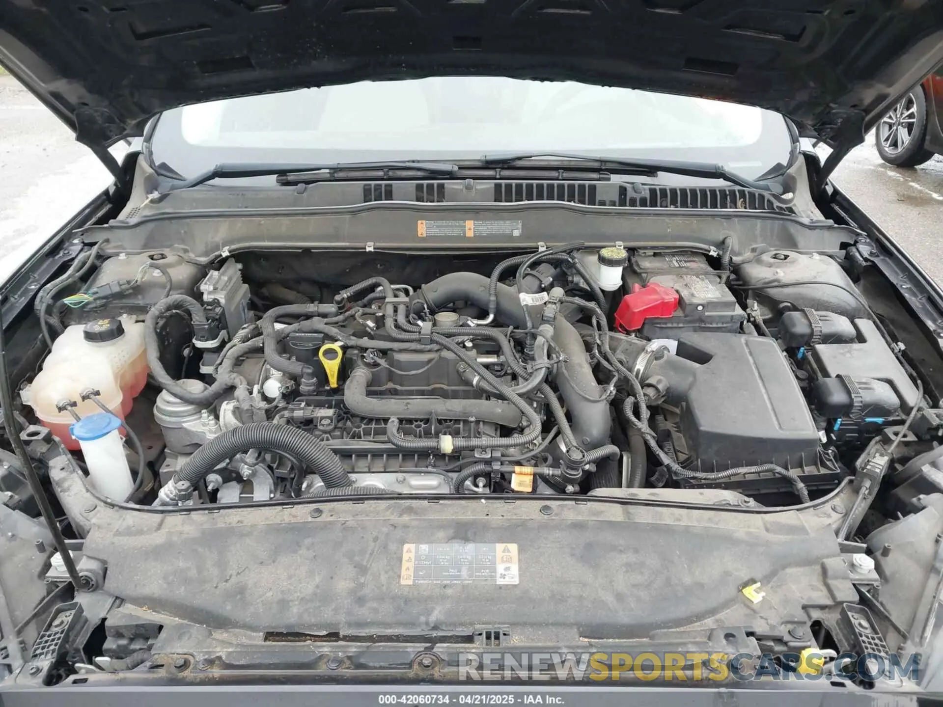 10 fotografías del automóvil dañado 3FA6P0HD8KR250818 FORD FUSION 2019