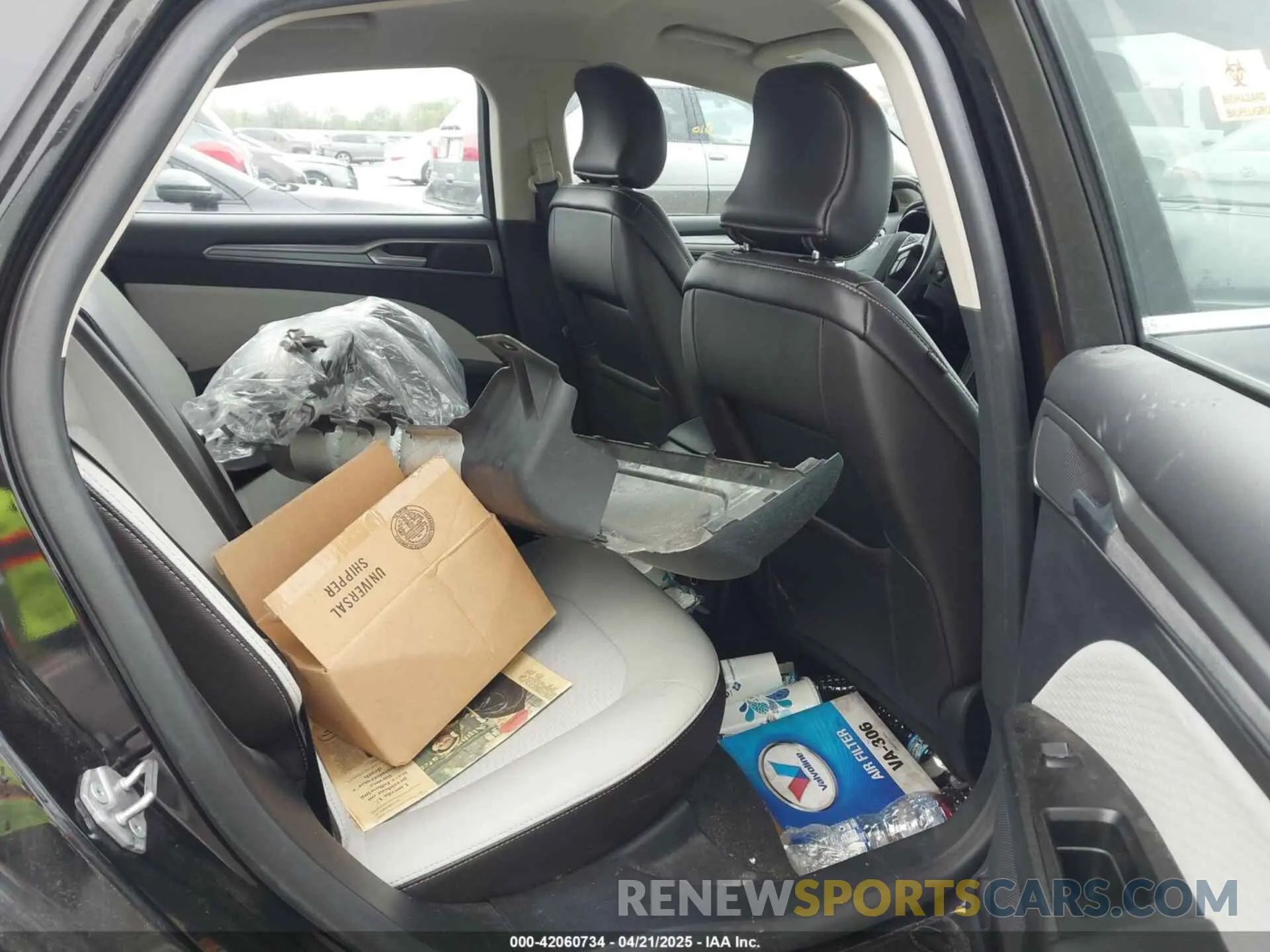 8 fotografías del automóvil dañado 3FA6P0HD8KR250818 FORD FUSION 2019