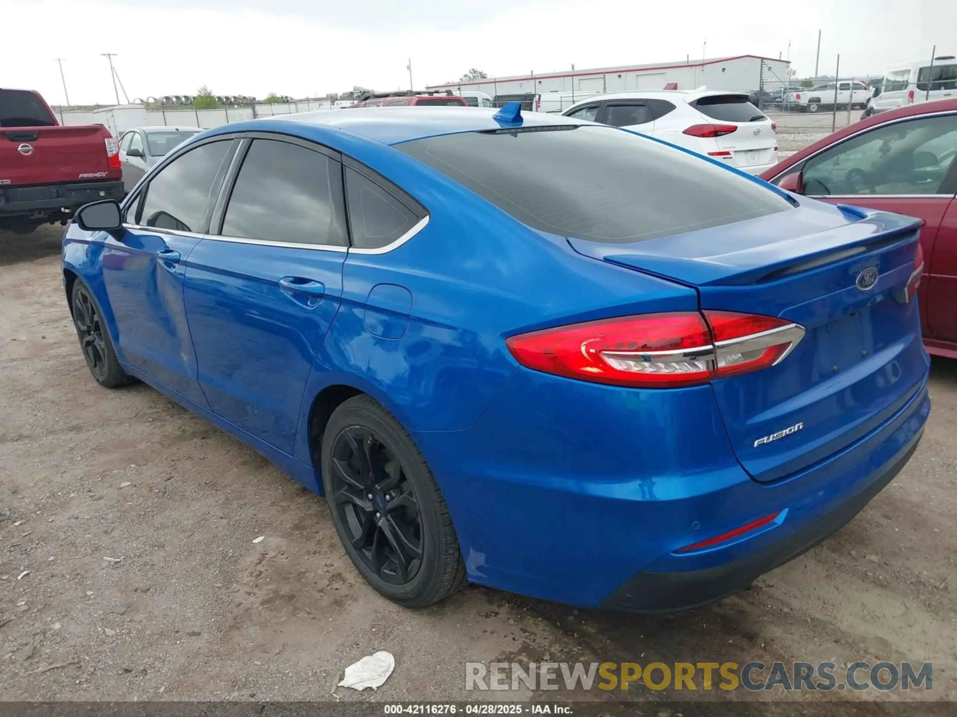 3 fotografías del automóvil dañado 3FA6P0HD8KR251595 FORD FUSION 2019