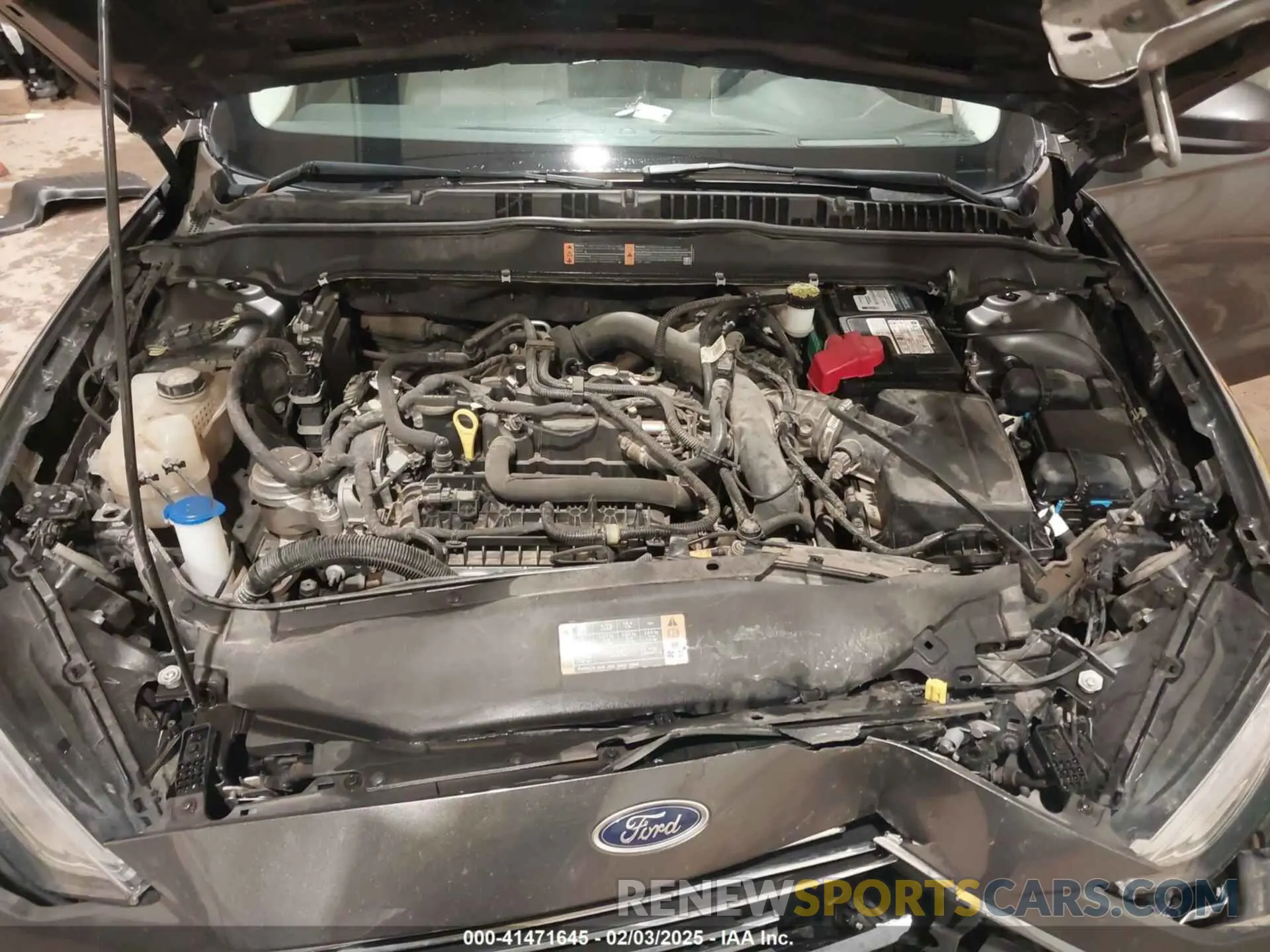 10 fotografías del automóvil dañado 3FA6P0HD9KR103813 FORD FUSION 2019