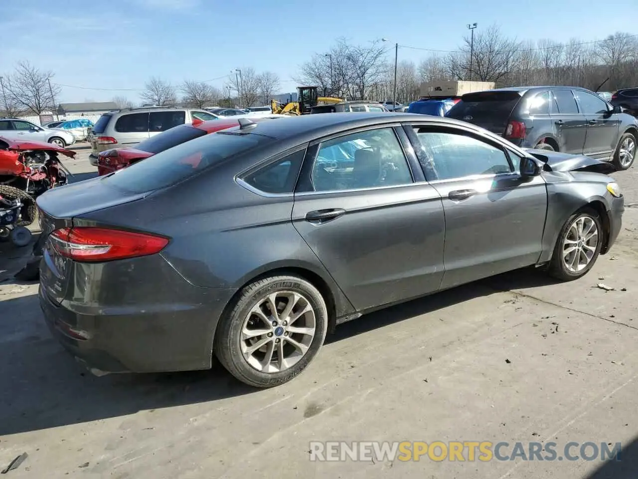 3 fotografías del automóvil dañado 3FA6P0HD9KR151179 FORD FUSION 2019
