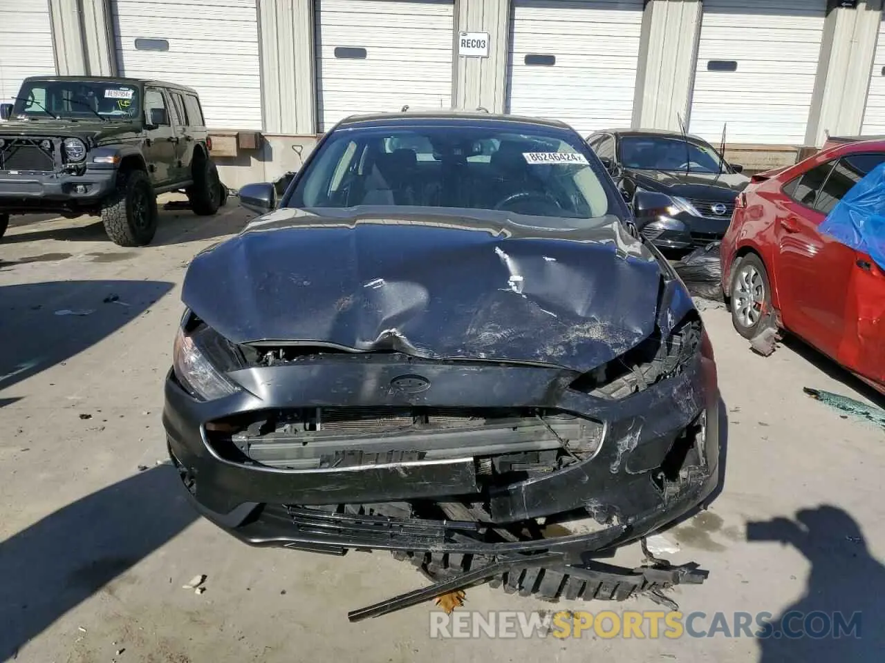 5 fotografías del automóvil dañado 3FA6P0HD9KR151179 FORD FUSION 2019