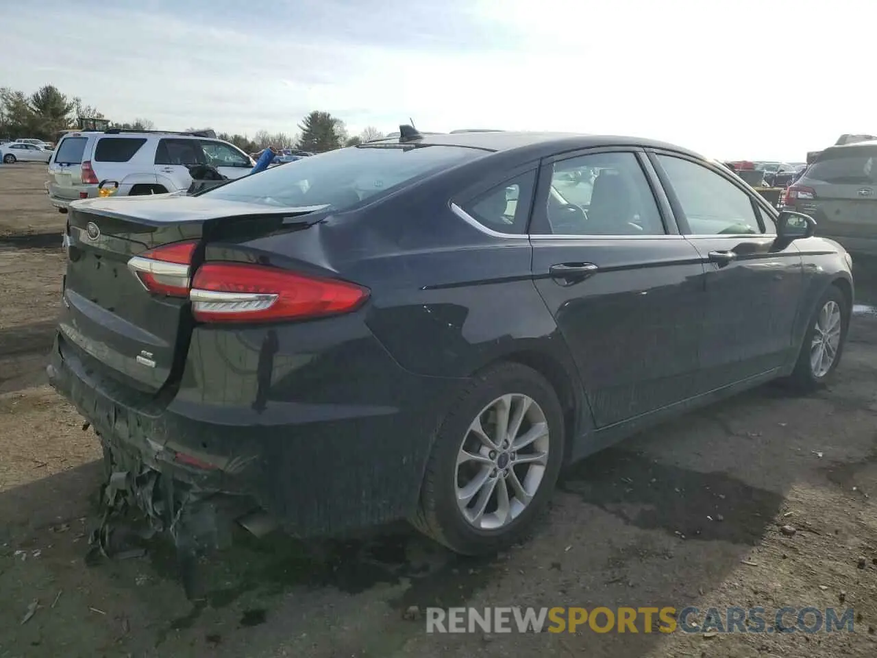 3 fotografías del automóvil dañado 3FA6P0HD9KR228679 FORD FUSION 2019