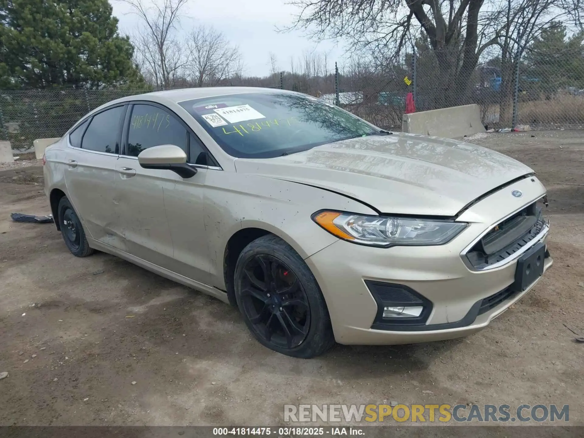 1 fotografías del automóvil dañado 3FA6P0HD9KR232182 FORD FUSION 2019