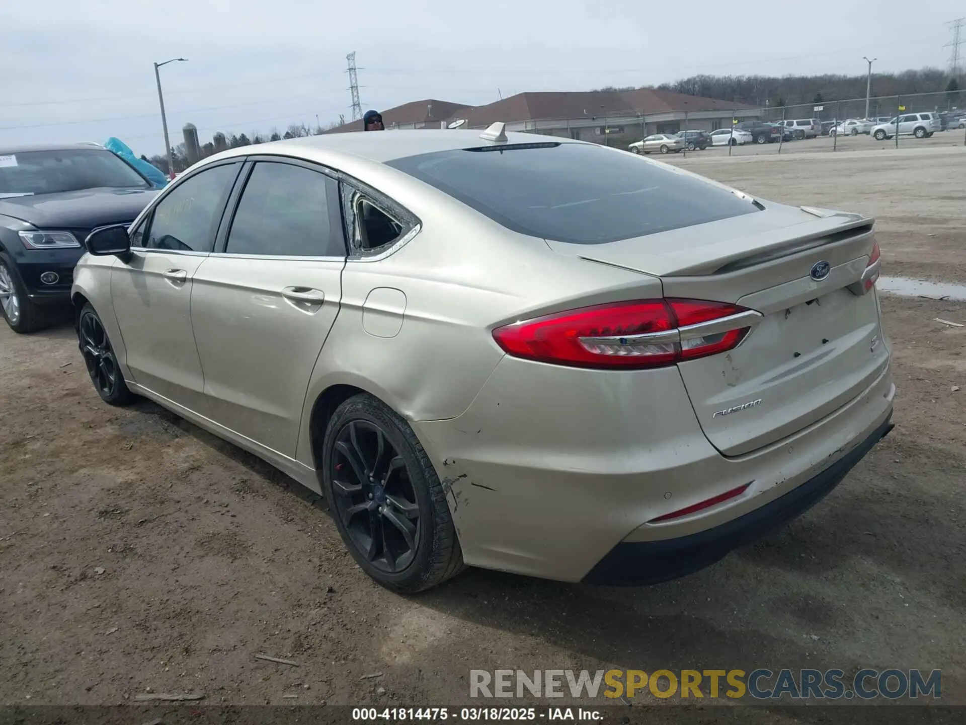 3 fotografías del automóvil dañado 3FA6P0HD9KR232182 FORD FUSION 2019