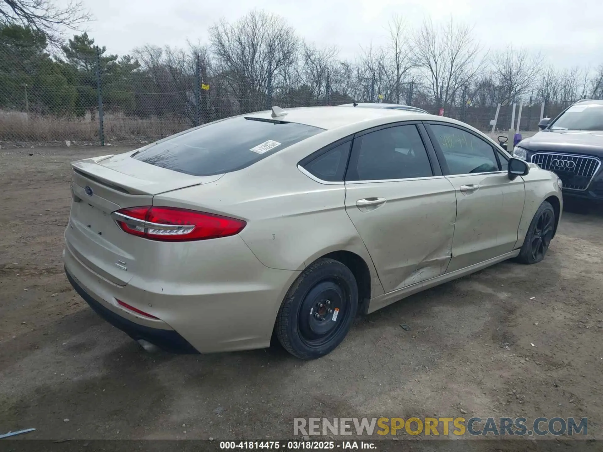 4 fotografías del automóvil dañado 3FA6P0HD9KR232182 FORD FUSION 2019