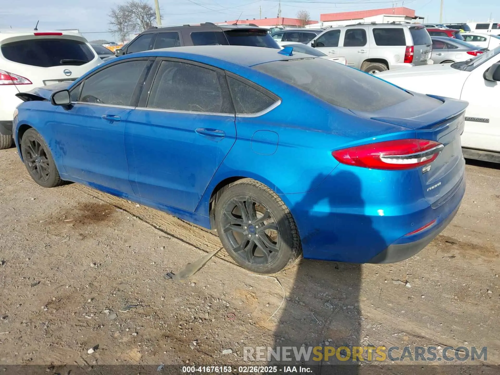3 fotografías del automóvil dañado 3FA6P0HD9KR246602 FORD FUSION 2019