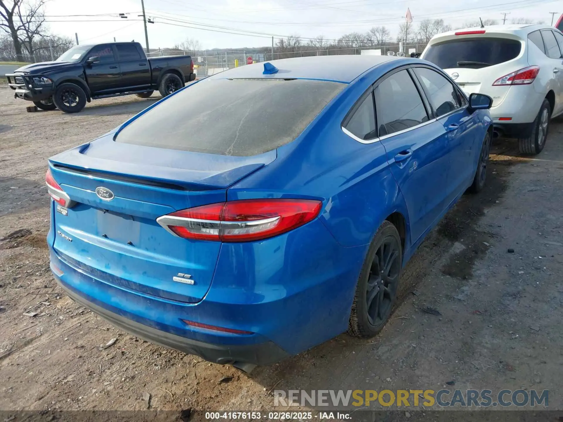 4 fotografías del automóvil dañado 3FA6P0HD9KR246602 FORD FUSION 2019