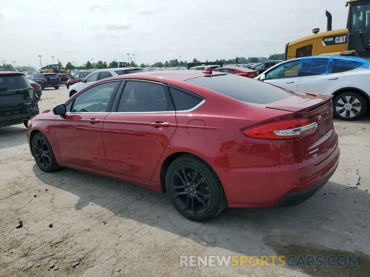 2 fotografías del automóvil dañado 3FA6P0HD9KR250813 FORD FUSION 2019