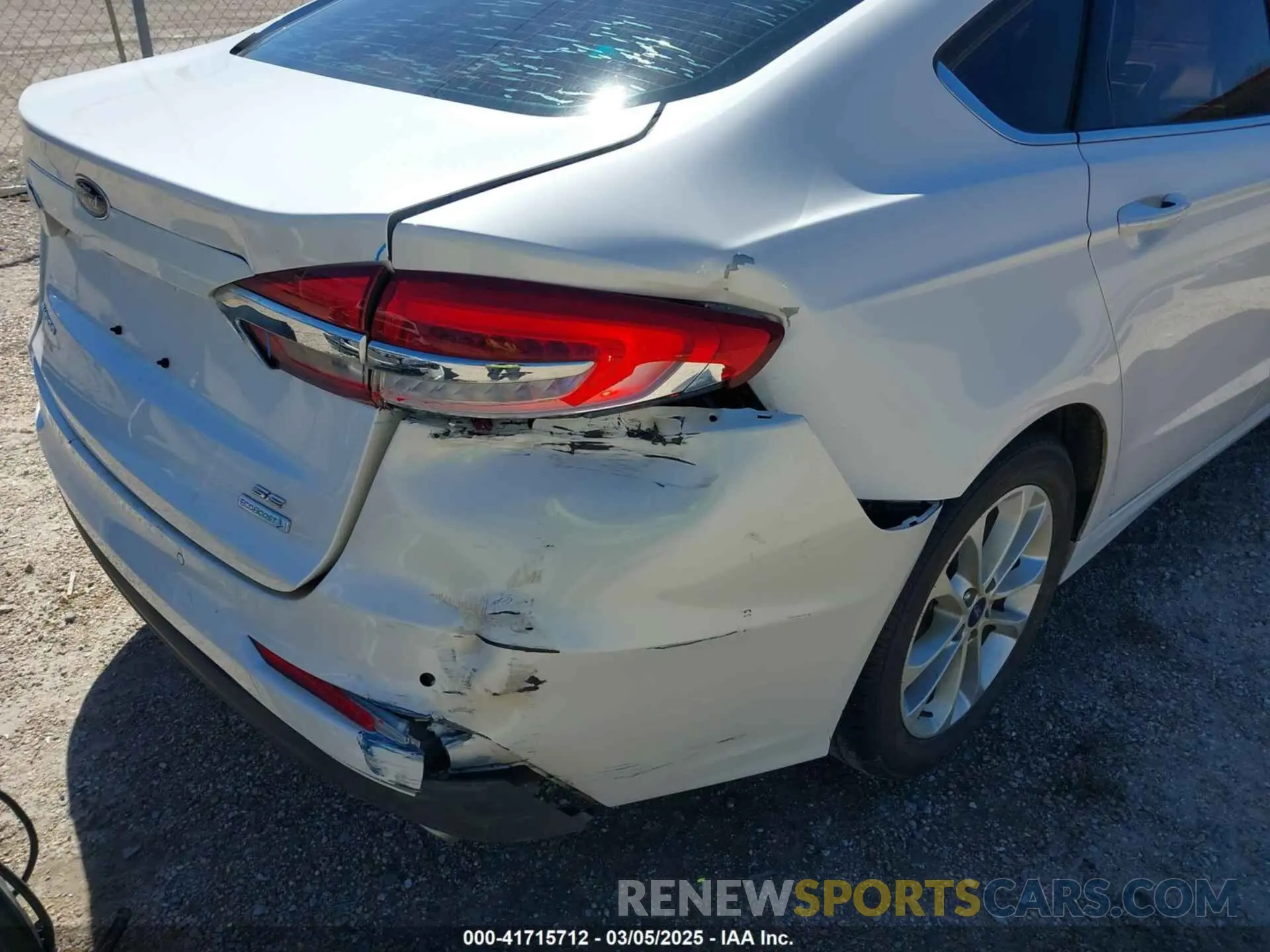 6 fotografías del automóvil dañado 3FA6P0HD9KR280619 FORD FUSION 2019