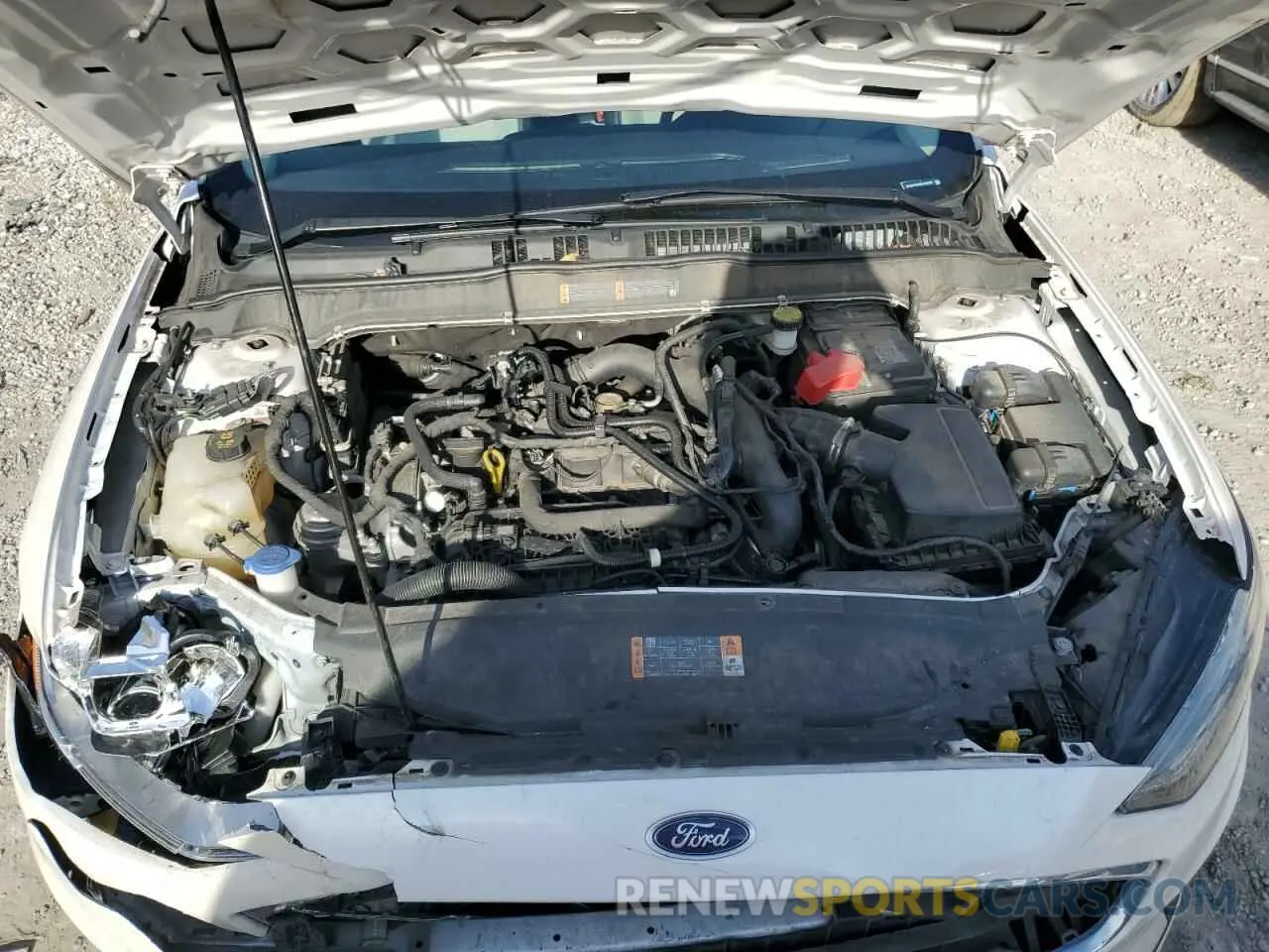 11 fotografías del automóvil dañado 3FA6P0HD9KR282385 FORD FUSION 2019