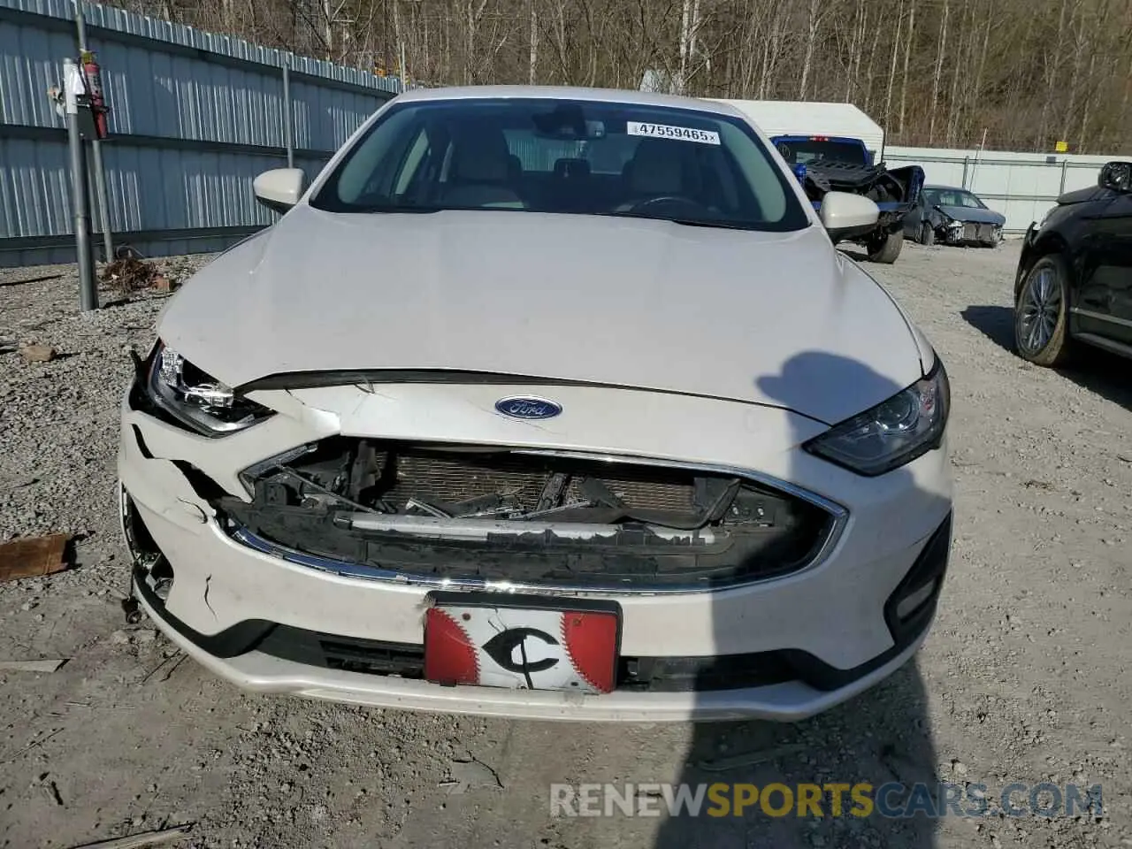 5 fotografías del automóvil dañado 3FA6P0HD9KR282385 FORD FUSION 2019