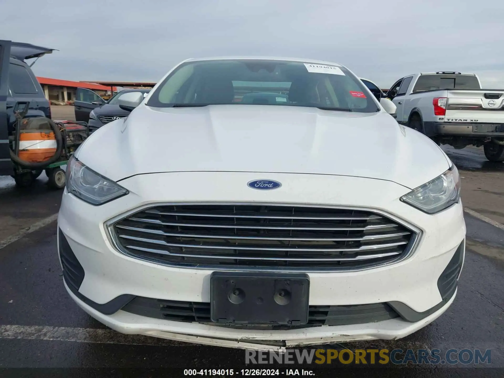 12 fotografías del automóvil dañado 3FA6P0HDXKR134925 FORD FUSION 2019