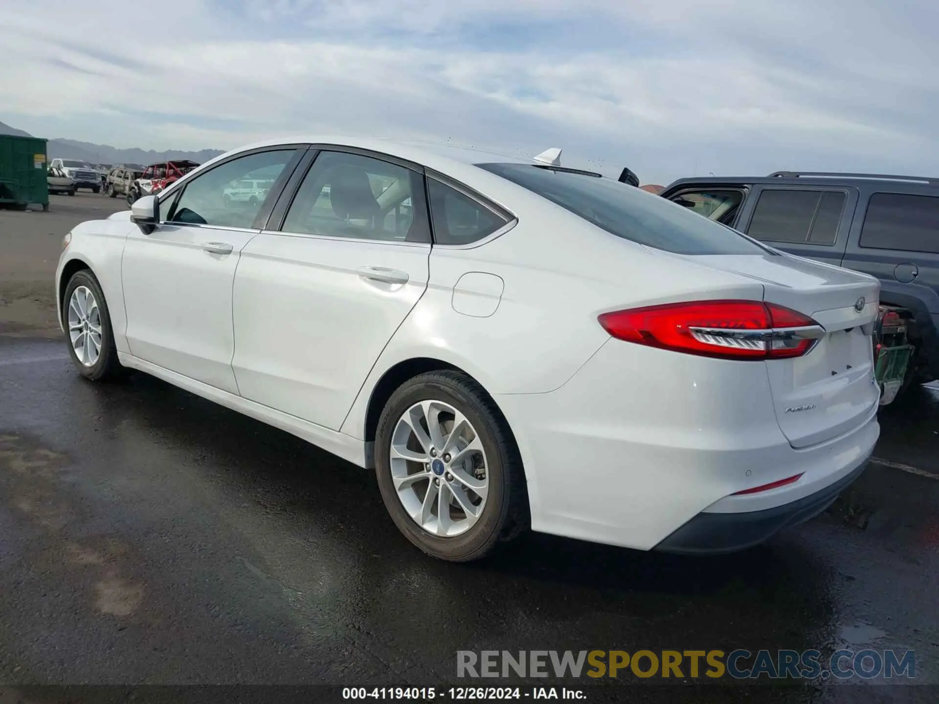 3 fotografías del automóvil dañado 3FA6P0HDXKR134925 FORD FUSION 2019