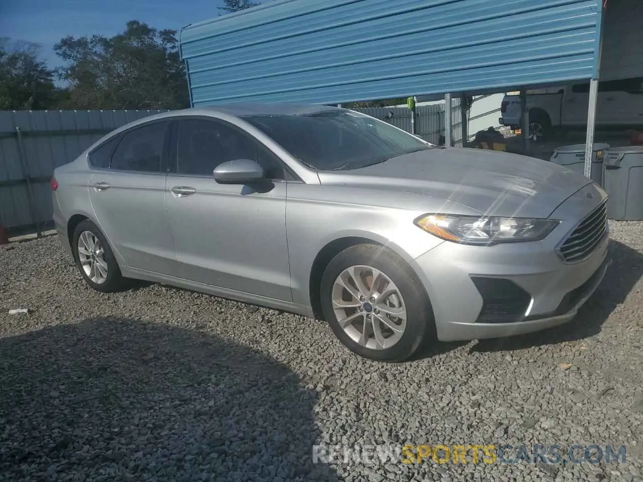 4 fotografías del automóvil dañado 3FA6P0HDXKR160103 FORD FUSION 2019