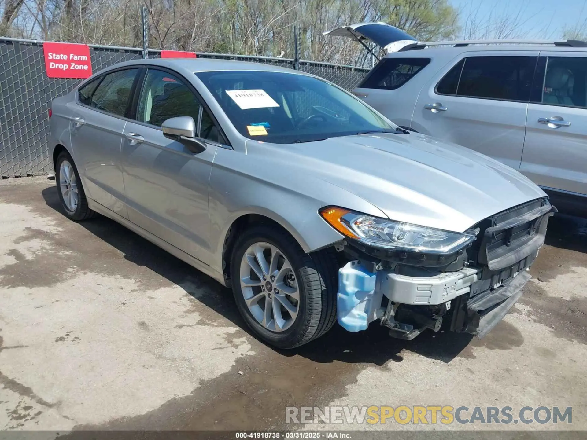 1 fotografías del automóvil dañado 3FA6P0HDXKR275252 FORD FUSION 2019