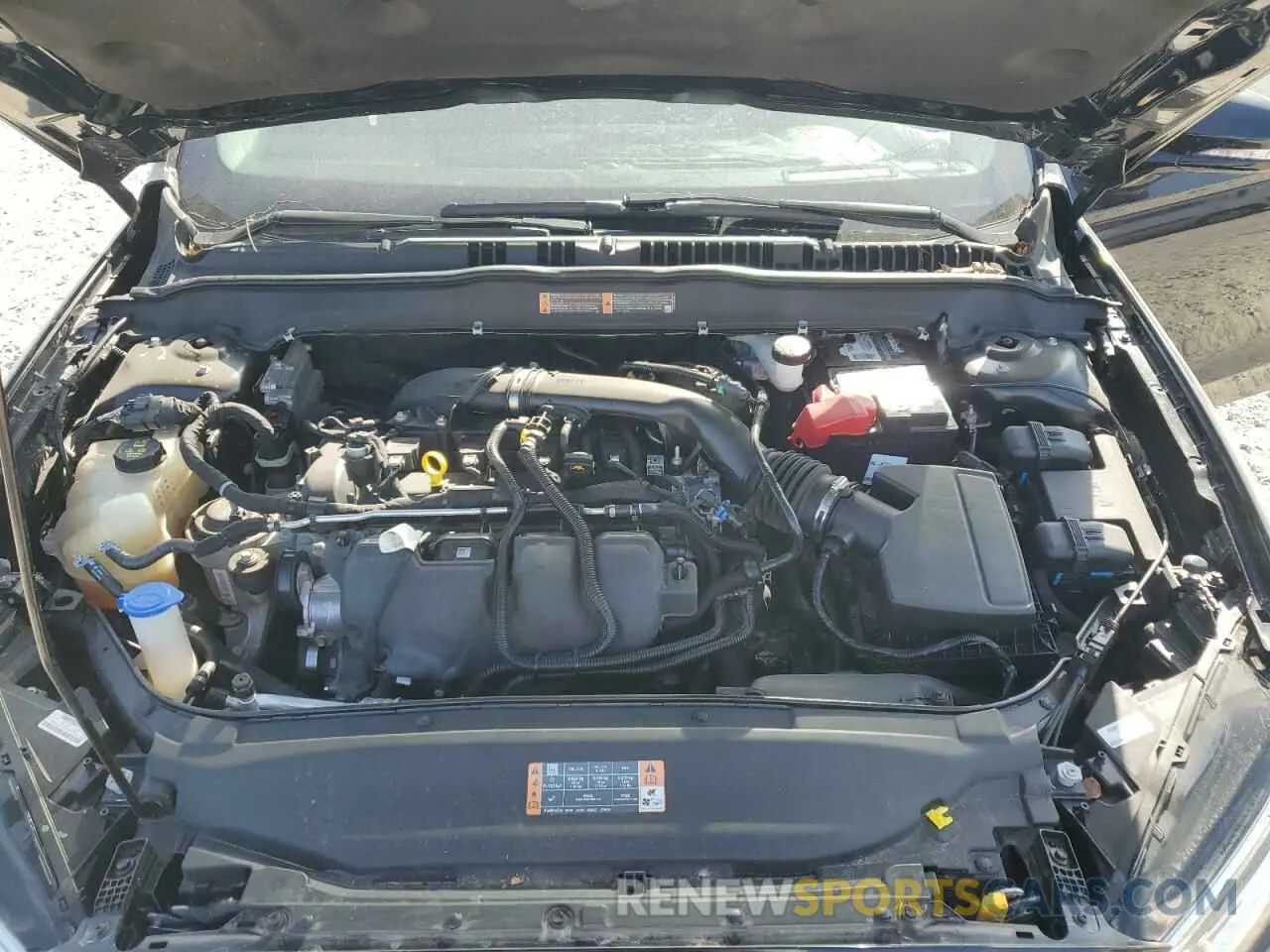 11 fotografías del automóvil dañado 3FA6P0K90KR103140 FORD FUSION 2019