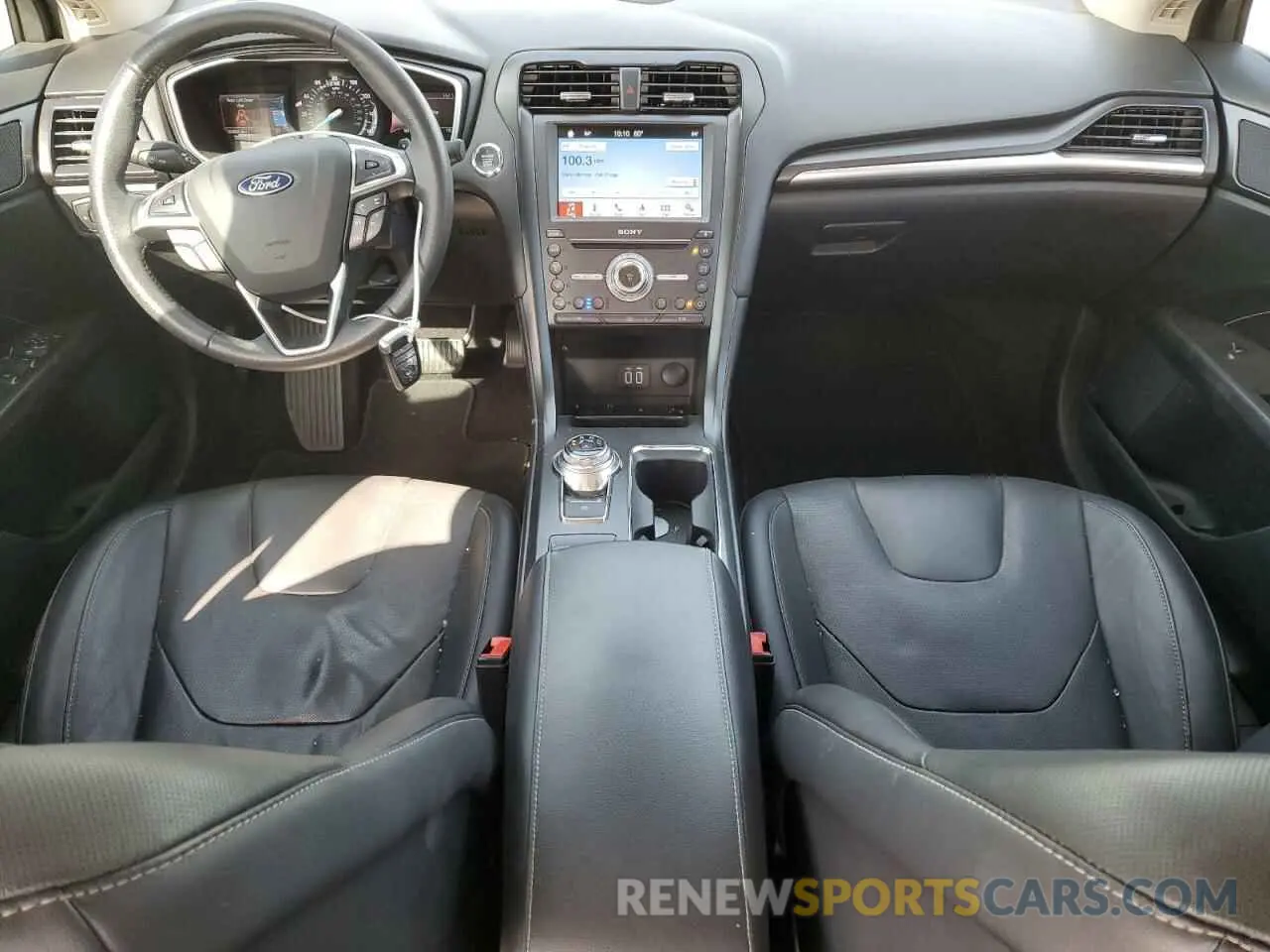 8 fotografías del automóvil dañado 3FA6P0K90KR103140 FORD FUSION 2019