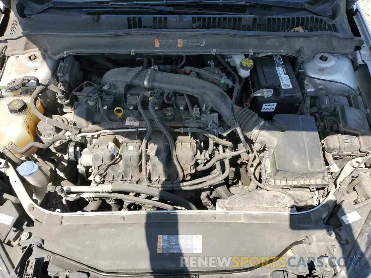 11 fotografías del automóvil dañado 3FA6P0K90KR271280 FORD FUSION 2019