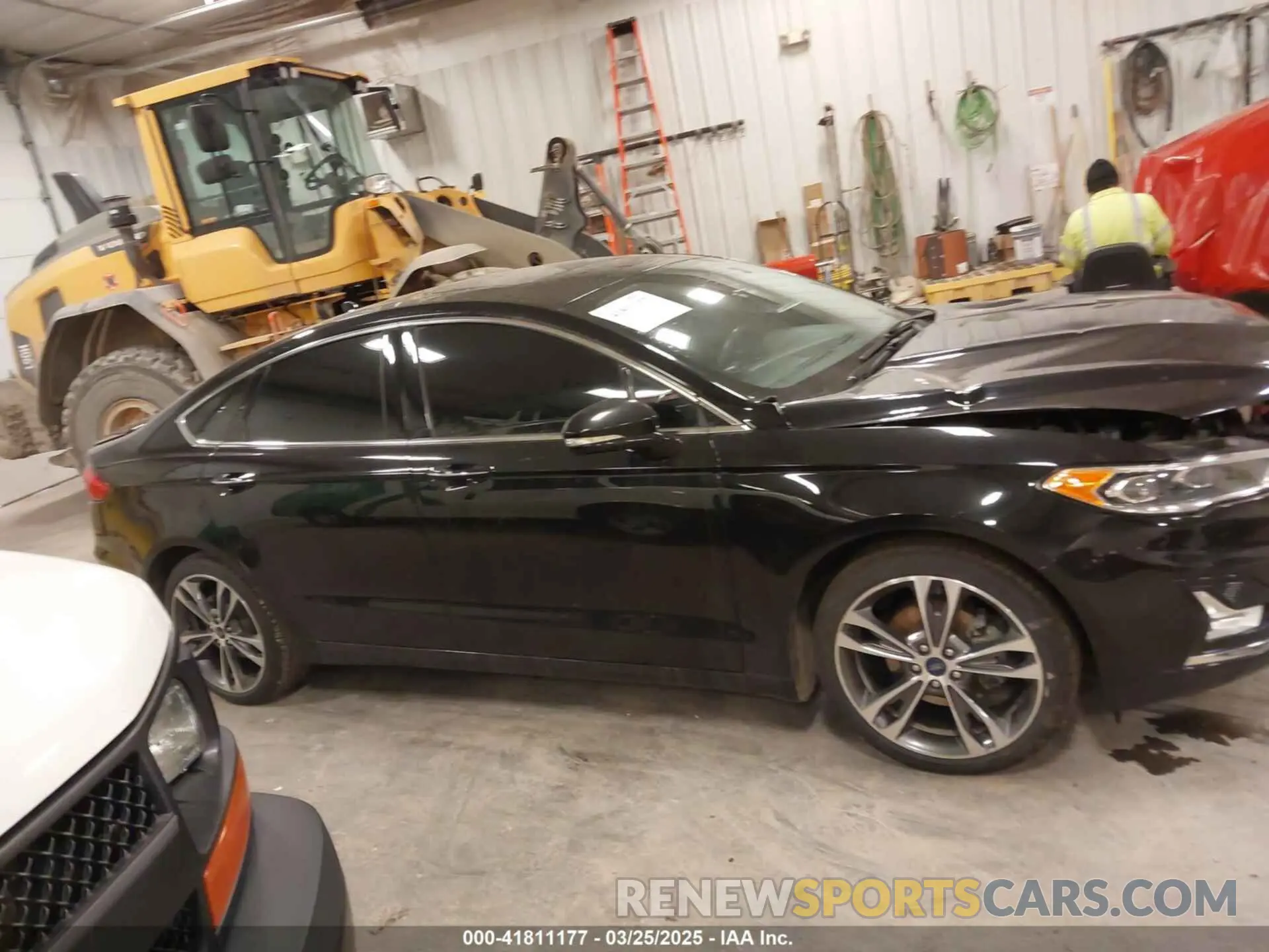 13 fotografías del automóvil dañado 3FA6P0K93KR269569 FORD FUSION 2019