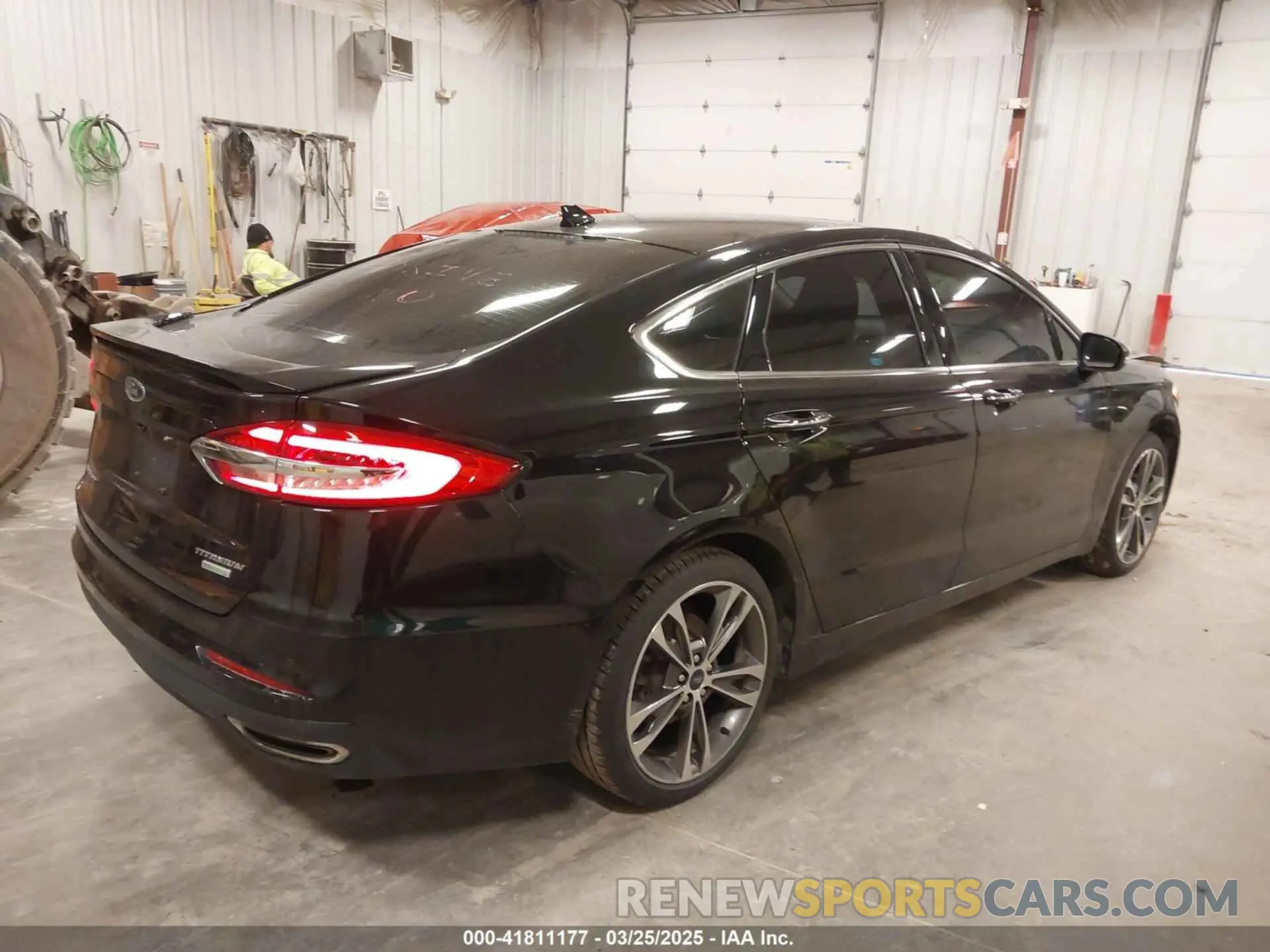 4 fotografías del automóvil dañado 3FA6P0K93KR269569 FORD FUSION 2019