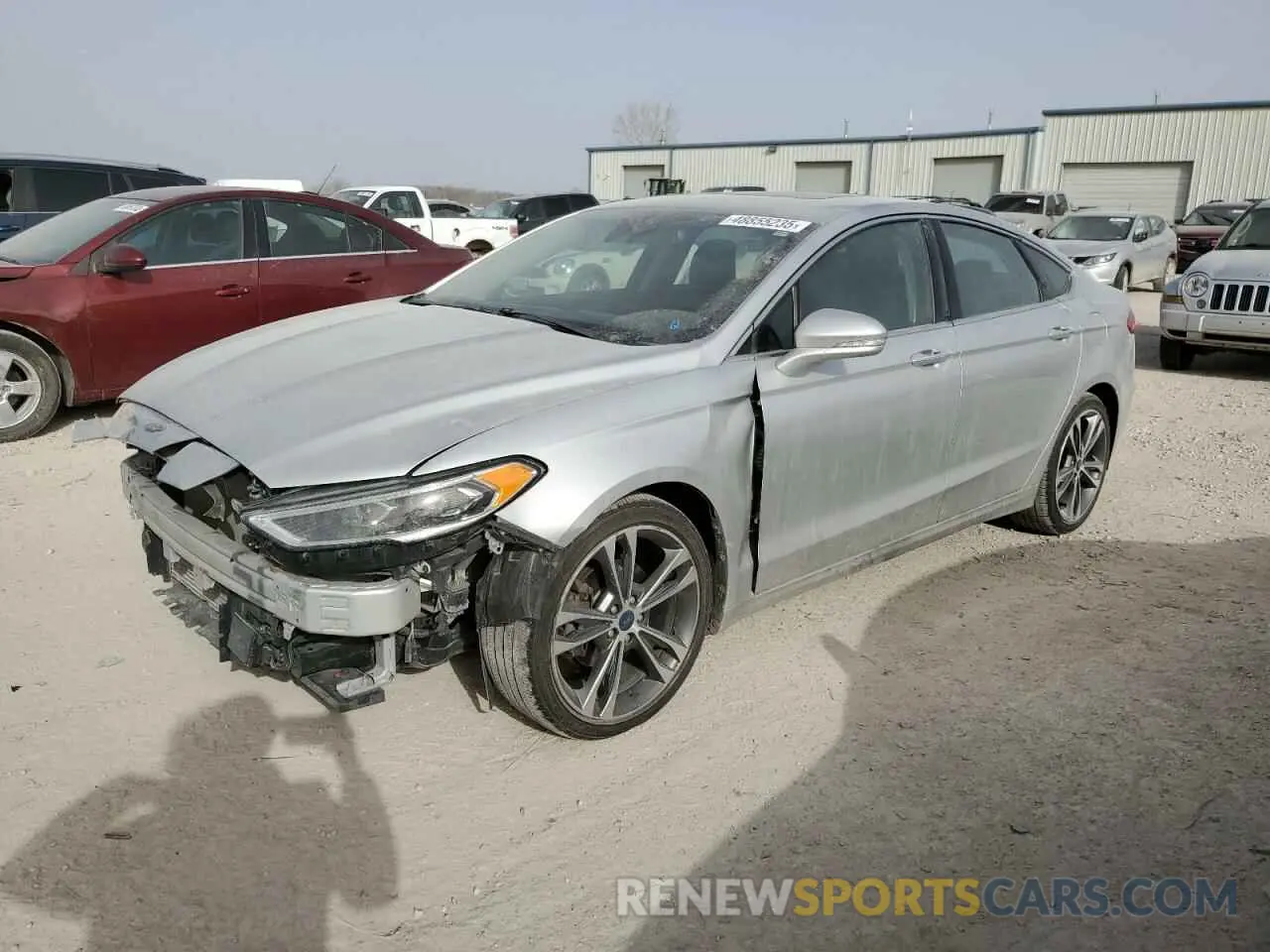 1 fotografías del automóvil dañado 3FA6P0K95KR270710 FORD FUSION 2019