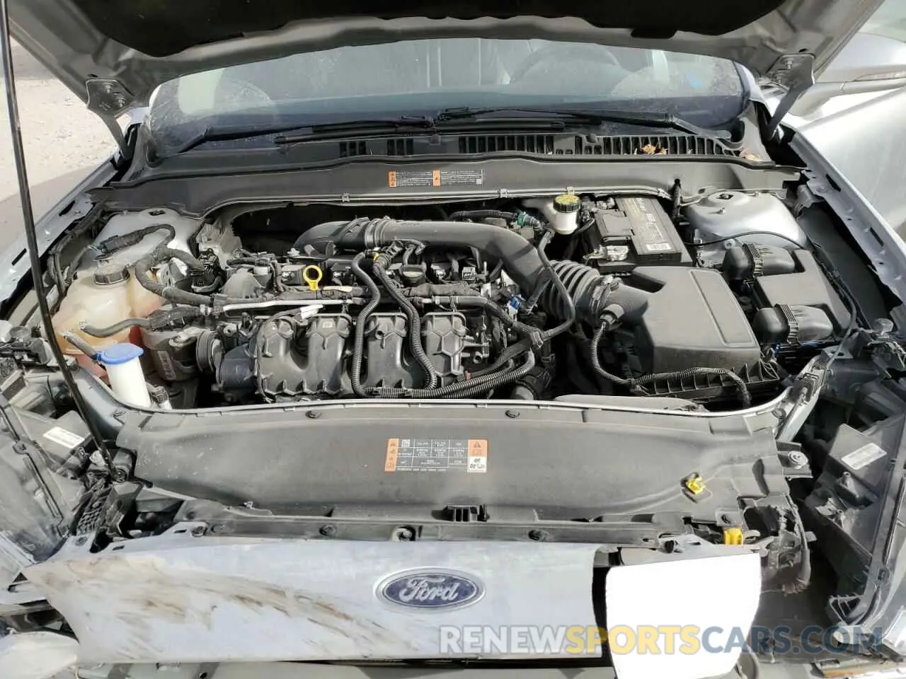 11 fotografías del automóvil dañado 3FA6P0K95KR270710 FORD FUSION 2019