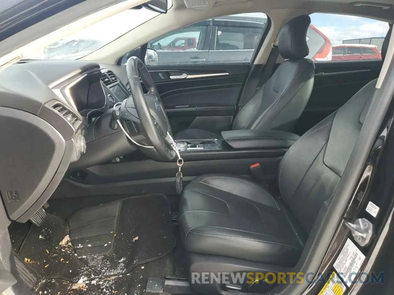 7 fotografías del automóvil dañado 3FA6P0K97KR245906 FORD FUSION 2019