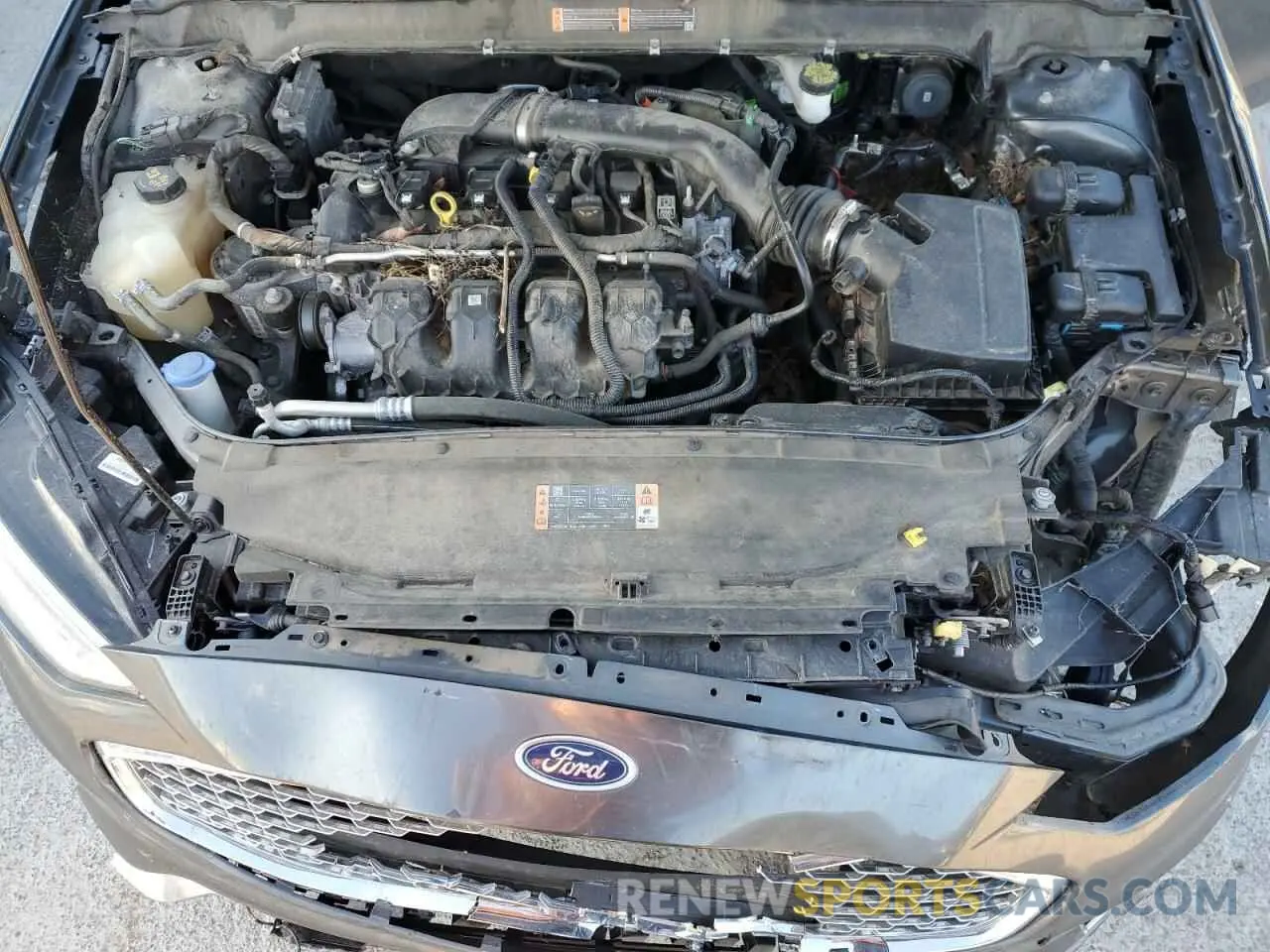 11 fotografías del automóvil dañado 3FA6P0K98KR271219 FORD FUSION 2019