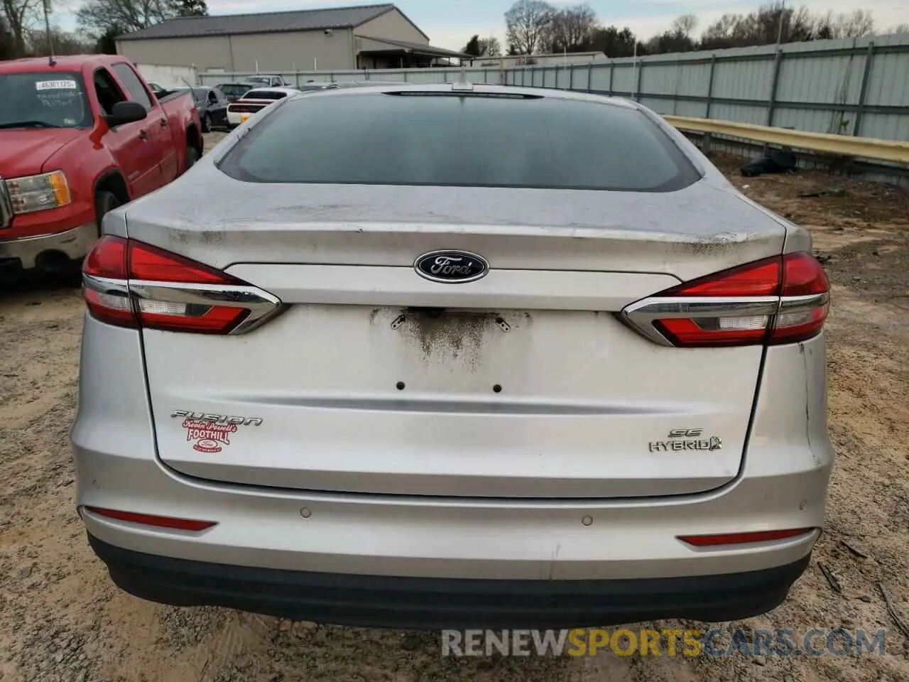 6 fotografías del automóvil dañado 3FA6P0LU0KR140157 FORD FUSION 2019